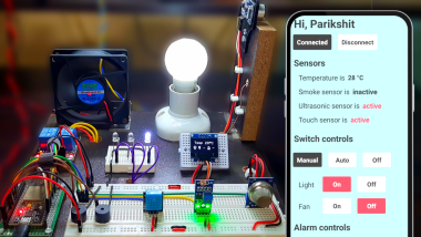 Real Time Operating System Based Smart Home Automation