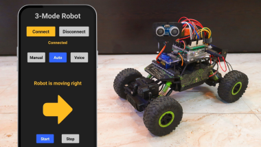 3-mode Bluetooth Robot Car