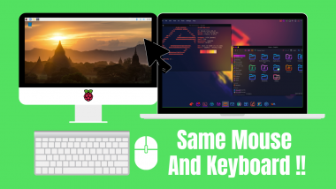 Sharing Laptop's Mouse And Keyboard With Raspberry Pi