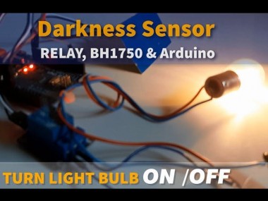 Darkness Sensor Relay - Turn The 12v Light Bulb On/off