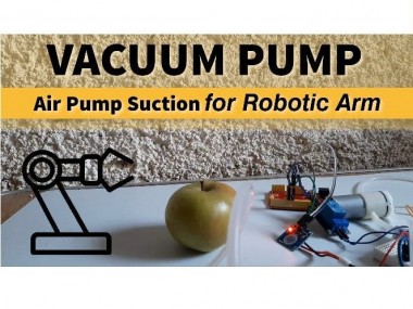 How To Control Vacuum Pump Air Pump Suction For Robotic Arm
