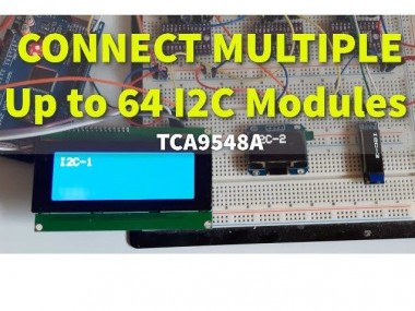 Connect Up To 64 I2c Modules - Tca9548a I2c Multiplexer M...