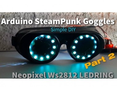 Steampunk Goggles - Simple Diy Tutorial Part 2