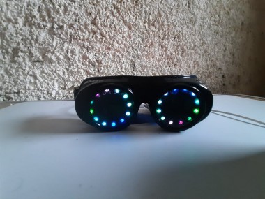 Arduino Steampunk Goggles - Simple Diy