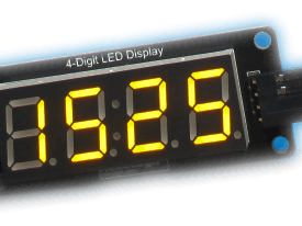 Arduino Display Time On Tm1637 Led Display Using Rtc Ds1307