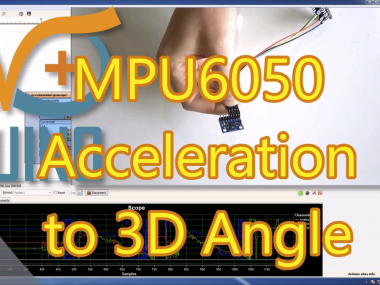 Convert Acceleration To Angle From Mpu6050 I2c Sensor