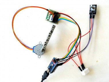 Arduino + Visuino: Control Stepper Motor With Rotary Encoder