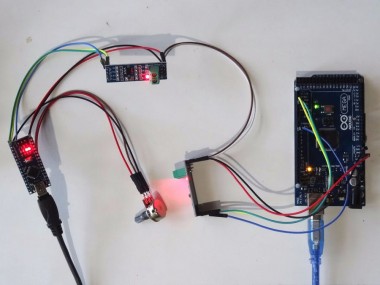 Rs485 Serial Communication Between Arduinos With Visuino