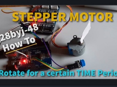 Arduino Stepper Motor Running For A Specific Time
