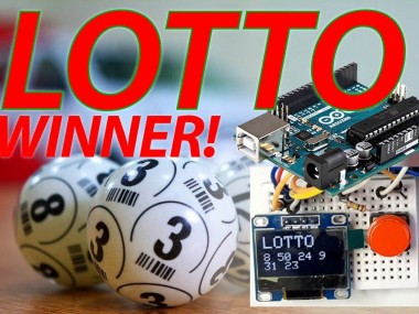 Arduino Lotto Random Number Generator