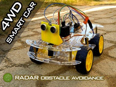 How To Make Arduino Obstacle Avoiding Robot Car With Radar