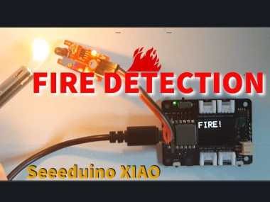 Fire Detection Using Seeeduino Xiao And Flame Sensor