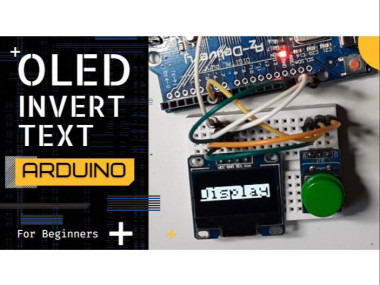 Arduino Oled Invert Text With Push Button