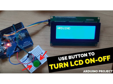 Turn Lcd On And Off With Push Button Using Arduino