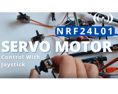Nrf24l01 Wireless Servo Motor Control With Joystick
