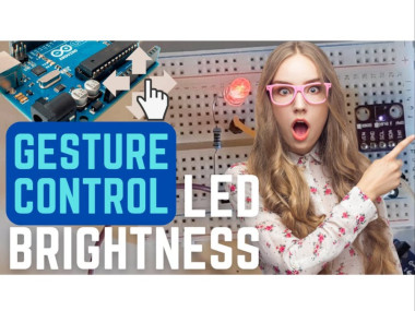 Arduino Gesture Controlled Led Brightness