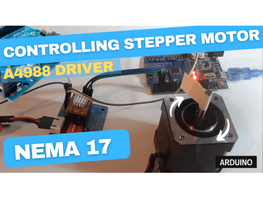 Control Nema 17 Stepper Motor With A4988 Driver And Arduino