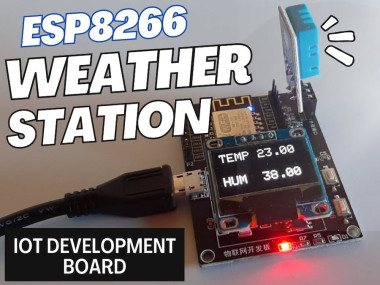 Esp8266 Iot Development Board Weather Station