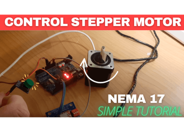 Move Stepper Motor Nema 17 To An Exact Position With Button