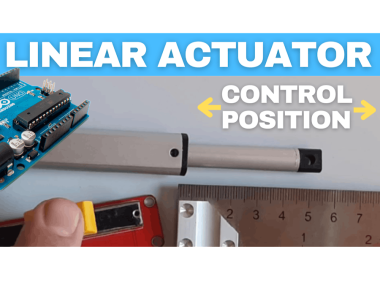 Arduino Linear Actuator Position Control With A Smooth Start