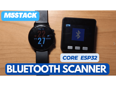 Nearby Bluetooth Devices Scanner M5stack Core Esp32