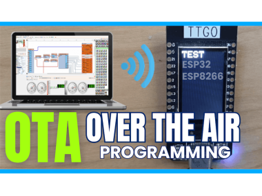 How To Do Over The Air (ota) Programming For Esp32 & Esp8266