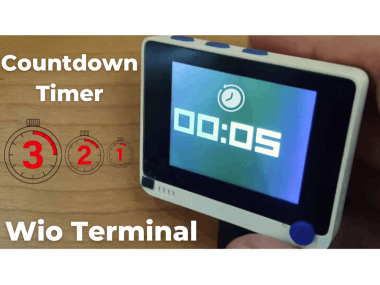 Seeedstudio Wio Terminal Countdown Timer