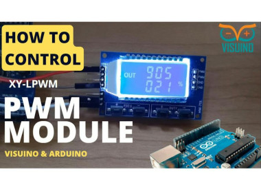 How To Control Pwm Signal Generator Module Using Visuino