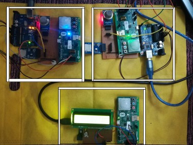 Pollution Parameters Monitoring System Using Bluetooth Mesh
