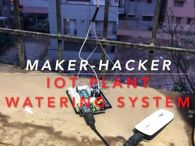 Iot Plant Watering System Using Particle Photon & Servo Moto