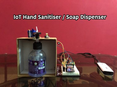 Iot Hand Sanitiser / Soap Dispenser