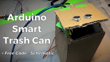 How To Make A "smart" Trash Can | Arduino Tutorial