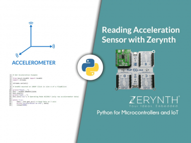 Reading Acceleration Sensor With Zerynth
