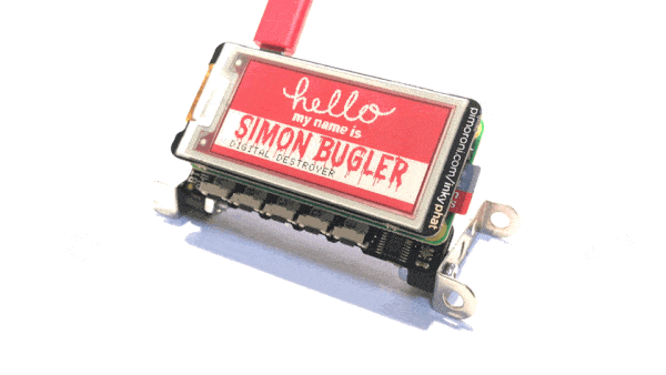 Taking The Raspberry Pi Inky Phat To The Next Level