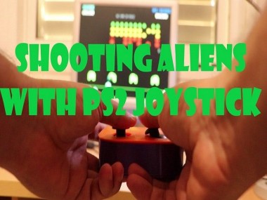 Shooting Aliens With Ps2 Joystick