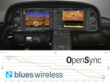 Sync & Visualize Flight Logs With Opensync & Blues Wireless