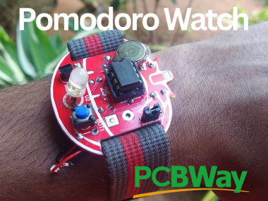 Diy Pomodoro Pcb Watch - Boost Your Productivity!