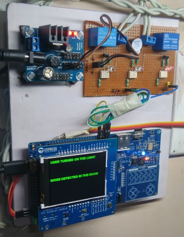 Smart Home Concept Using Psoc6