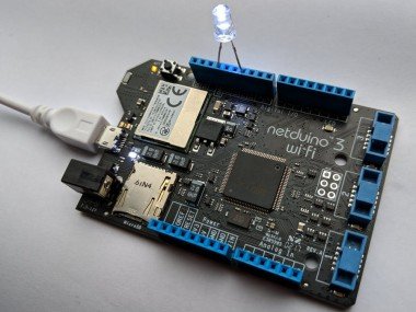 Netduino Pulse-Width-Modulation LED Project