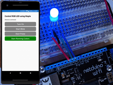 Remote Control An Rgb Led Via Netduino And Xamarin!