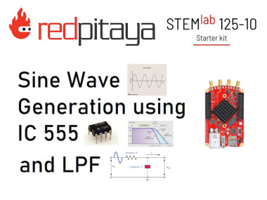 Sine Wave Generation Using Ic 555 And Lpf