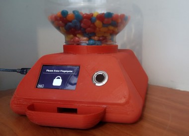 3d Printed Secure Candy Vending Machine