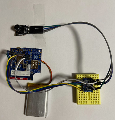 Kitchen Activity Detection By Thermal Sensor Array Thingy:91