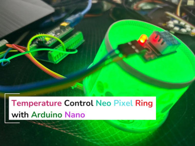 Temperature Control Neo Pixels With Arduino Nano