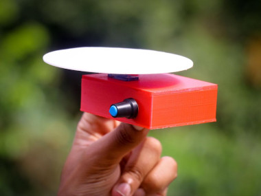 3D Printed Rotating Display Stand for 360 Degree Videography