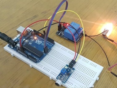 Arduino Whistle Detector Switch Using Sound Sensor Module