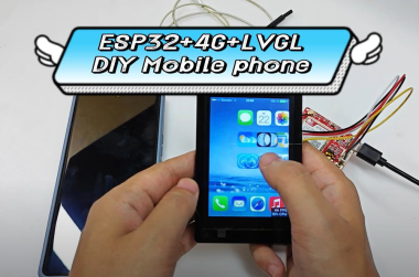 Make Your Mobile Phone Using Elecrow Esp32 Terminal Screen