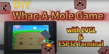 Diy Whack A Mole Game With Lvgl And Esp32 Terminal Display