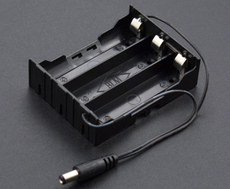 みきmamaオーダー 3 X 18650 Battery Holder With Dc2.1 Power Jack - FIT0539