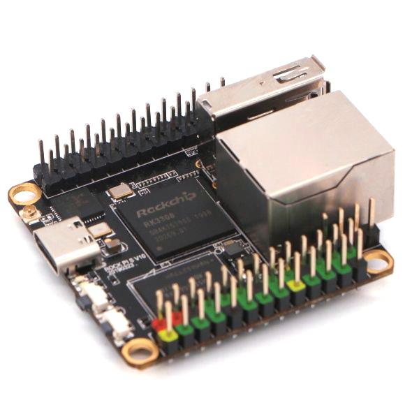 Rock Pi S - Mini Computer With Rockchip Rk3308 - 512mb Ram/4gb Nand ...